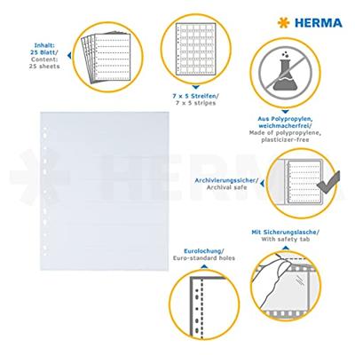 Herma HERMA Fotophan - Hülle x 25 7761 Fotohoezen Transparant