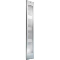 Sunshower Deluxe White UV en Infrarood Inbouwapparaat 32x187x16 cm Aluminium Wit