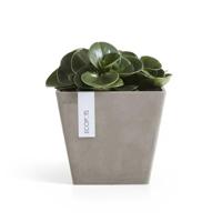 Ecopots Rotterdam kunststof bloempot Taupe - Ø 18,3 cm - thumbnail