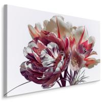 Schilderij - Boeket kleurrijke bloemen, premium print - thumbnail