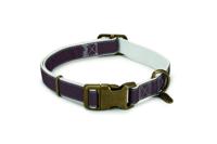 Designed by Lotte Virante - Halsband Hond - Bruin - 48-70 cm - thumbnail