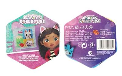 Gabby´s Dollhouse Magic Mini Towels 30 x 30 cm Display (36) - thumbnail