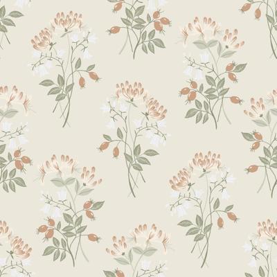 Dutch Wallcoverings Langenas - Kaprifol Light Yellow - Geel