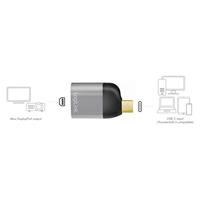 LogiLink USB 3.2 Gen 2 (USB 3.1 Gen 2) Adapter [1x USB 3.2 Gen 2 stekker C (USB 3.1) - 1x Mini-DisplayPort bus] CUA0205 - thumbnail