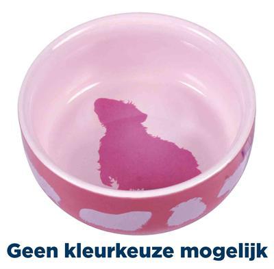 TRIXIE VOERBAK CAVIAMOTIEF KERAMIEK ASSORTI 250 ML 11 CM