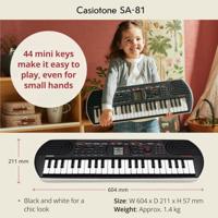 Casio SA-81 mini keyboard - thumbnail