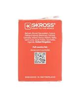 Skross SKR1500230E Reisadapter Europa-naar-uk Geaard - thumbnail