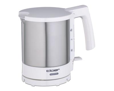Cloer 4711 Waterkoker 1.5L 1800W RVS/Wit