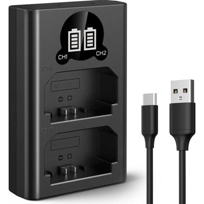 K&F Concept NP-FZ100 Dual Battery Charger USB-C with display K&F Concept NP-FZ100 Dual Battery Charger USB-C with display
