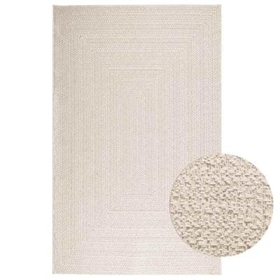 VidaXL Vloerkleed zizur room binnen en buiten 160x230 cm jute look VidaXL Vloerkleed zizur room binnen en buiten 160x230 cm jute look