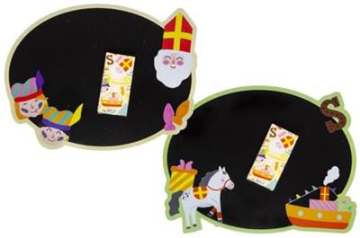 Duckiez Krijtbordje sint inclusief krijt