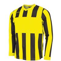 Stanno 411005K Aspire Long Sleeve Shirt Kids - Yellow-Black - 152 - thumbnail