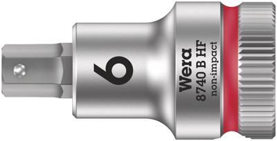 Wera 8740 B HF 05003035001 Dop (zeskant) Dopsleutelinzetstuk 6 mm 3/8 (10 mm)