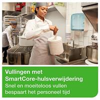 TORK 473180 Reflex™ Papierenhanddoekdispenser Kunststof Wit, Turquoise 1 stuk(s) - thumbnail