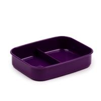 Moomin Paars Clip Bento Box Lunchtrommel met bestek - thumbnail