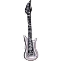 Opblaasbare gitaar zilver - thumbnail