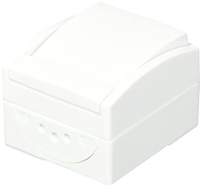 Busch-Jaeger 2601/6 W-54 Ocean (opbouw) Wisselschakelaar spatwaterdicht Wit