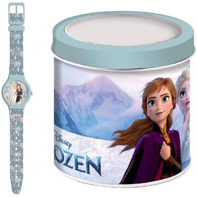 Horloge Kinderen Frozen FROZEN 2 - TIN BOX Ø 33 mm
