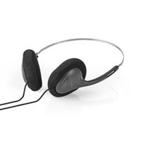 Bedrade Koptelefoon | 1,2 m Ronde Kabel | On-Ear | Zwart - thumbnail