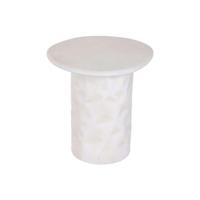 Bijzettafel Home ESPRIT Wit 40 X 41 X 44,5 CM - thumbnail