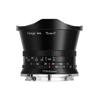 TTArtisan APS-C 7,5mm F/2.0 MFT zwart - thumbnail