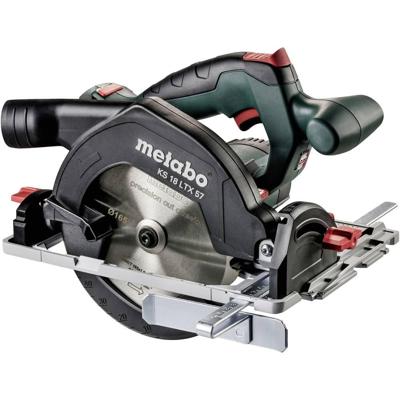 Metabo KS 18 LTX 57 Accu-cirkelzaag Zaagdiepte 90° (max.) 57 mm Zonder accu, Incl. parallelaanslag