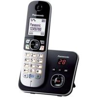 Draadloze telefoon Panasonic KX-TG6821FRB Zwart Grijs - thumbnail