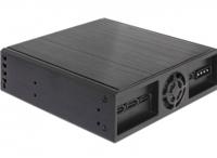 Delock 47220 5,25 mobiel rack voor 4 x 2,5 SATA HDD/SSD - thumbnail