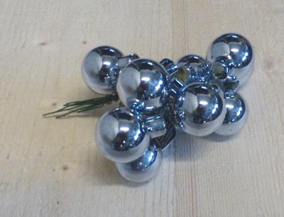 Kerstballetjes glasballetjes lichtblauw glans Warentuin Mix - Warentuin mix