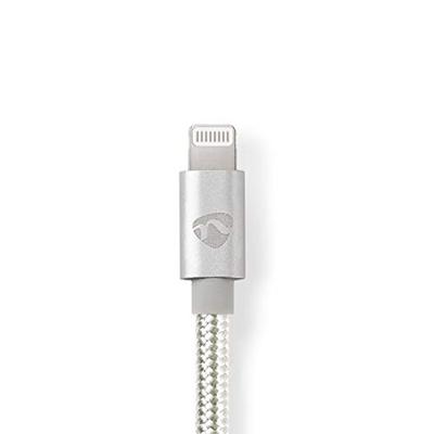Nedis Lightning-Adapter | Apple Lightning 8- Pins naar 3,5 mm Male | 1 m | Nylon | 1 stuks - CCTB39940AL10 CCTB39940AL10 Nedis Lightning-Adapter | Apple Lightning 8- Pins naar 3,5 mm Male | 1 m | Nylon | 1 stuks - CCTB39940AL10 CCTB39940AL10