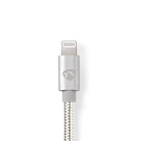 Nedis Lightning-Adapter | Apple Lightning 8- Pins naar 3,5 mm Male | 1 m | Nylon | 1 stuks - CCTB39940AL10 CCTB39940AL10 - thumbnail