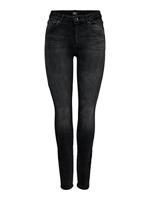 Only Onlblush Mid Sk Dnm Rea1099 Noos 15225846 Skinny Fit Black Denim Rea1099 - thumbnail