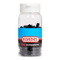 Elvedes kabelhoedje 4,3mm PVC zwart sealed (100st) - thumbnail