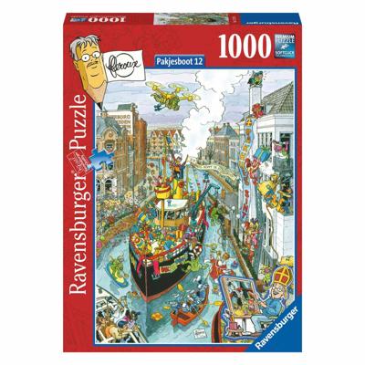 Ravensburger Legpuzzel stoomboot sinterklaas, 1000st.