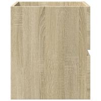 Wastafelkast 41x38,5x45 cm spaanplaat sonoma eikenkleurig - thumbnail