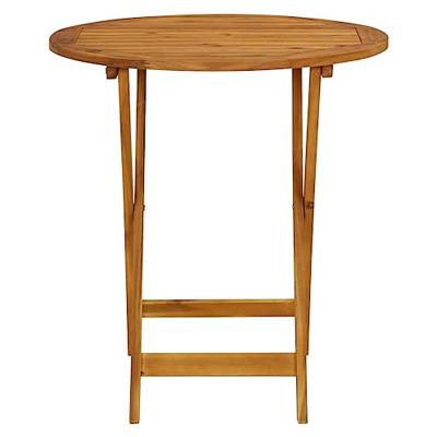 Tuintafel inklapbaar 70 cm massief acaciahout