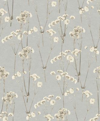 Decoprint Herbarium Behang met katoentakken - HE27241