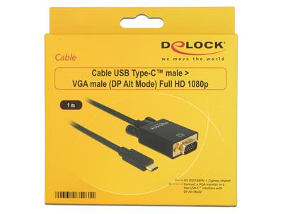USB C naar VGA kabel