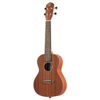 Ortega RFU11S concert ukelele naturel met tas - thumbnail