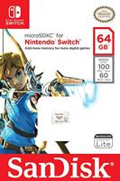 Sandisk MicroSDXC 64GB Memory Card (Legend of Zelda) - thumbnail