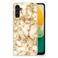 Samsung Galaxy A13 | A04s | TPU | Siliconen hoesje | Marmer Goud - thumbnail