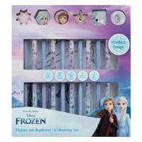 Undercover Kleurset met gummen frozen, 29dlg. - thumbnail
