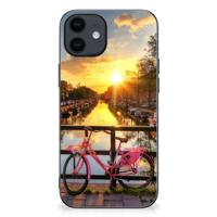 iPhone 12 Pro | 12 (6.1") Silicone Hoesje Amsterdamse Grachten - thumbnail