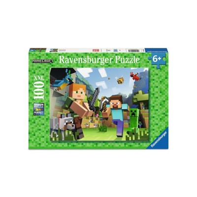Ravensburger puzzel minecraft 100st Ravensburger puzzel minecraft 100st