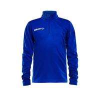 Craft 1905639 Progress Halfzip Tee LS JR - Club Cobolt/White - 134/140 - thumbnail