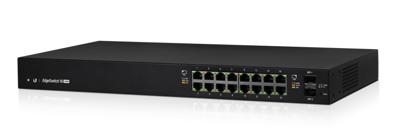 Ubiquiti Networks ES-16-150W netwerk-switch Managed L2/L3 Gigabit Ethernet (10/100/1000) Power over Ethernet (PoE) Zwart Ubiquiti Networks ES-16-150W netwerk-switch Managed L2/L3 Gigabit Ethernet (10/100/1000) Power over Ethernet (PoE) Zwart