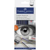 Faber Castell FC-114000 Grafietset Faber-Castell Goldfaber 8-delig - thumbnail