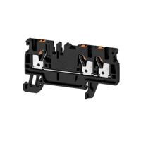 Weidmüller 1521920000 Doorgangsklem 5.1 mm Spanveer Zwart 100 stuk(s) - thumbnail