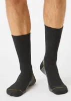 2-pack thermo wollen sokken - Yellow - Thermo werksokken heren - thumbnail