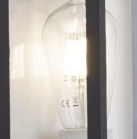 Searchlight MuurlampClass met bewegingssensor - 280BK-PIR - thumbnail